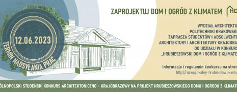 baner informacyjny o konkursie Hrubieszowski Dom i Ogród z klimatem